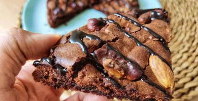 Miglior ricetta per il brownie al cioccolato in una friggitrice ad aria calda