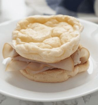 Cloud bread o Pane di nuvole: ricetta del pane keto in friggitrice ad aria calda