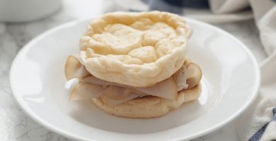 Cloud bread o Pane di nuvole: ricetta del pane keto in friggitrice ad aria calda