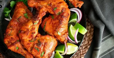 Pollo tandoori elettrico alla griglia