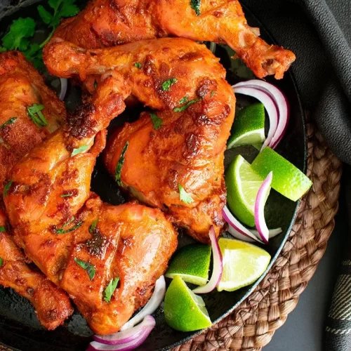 Pollo tandoori elettrico alla griglia